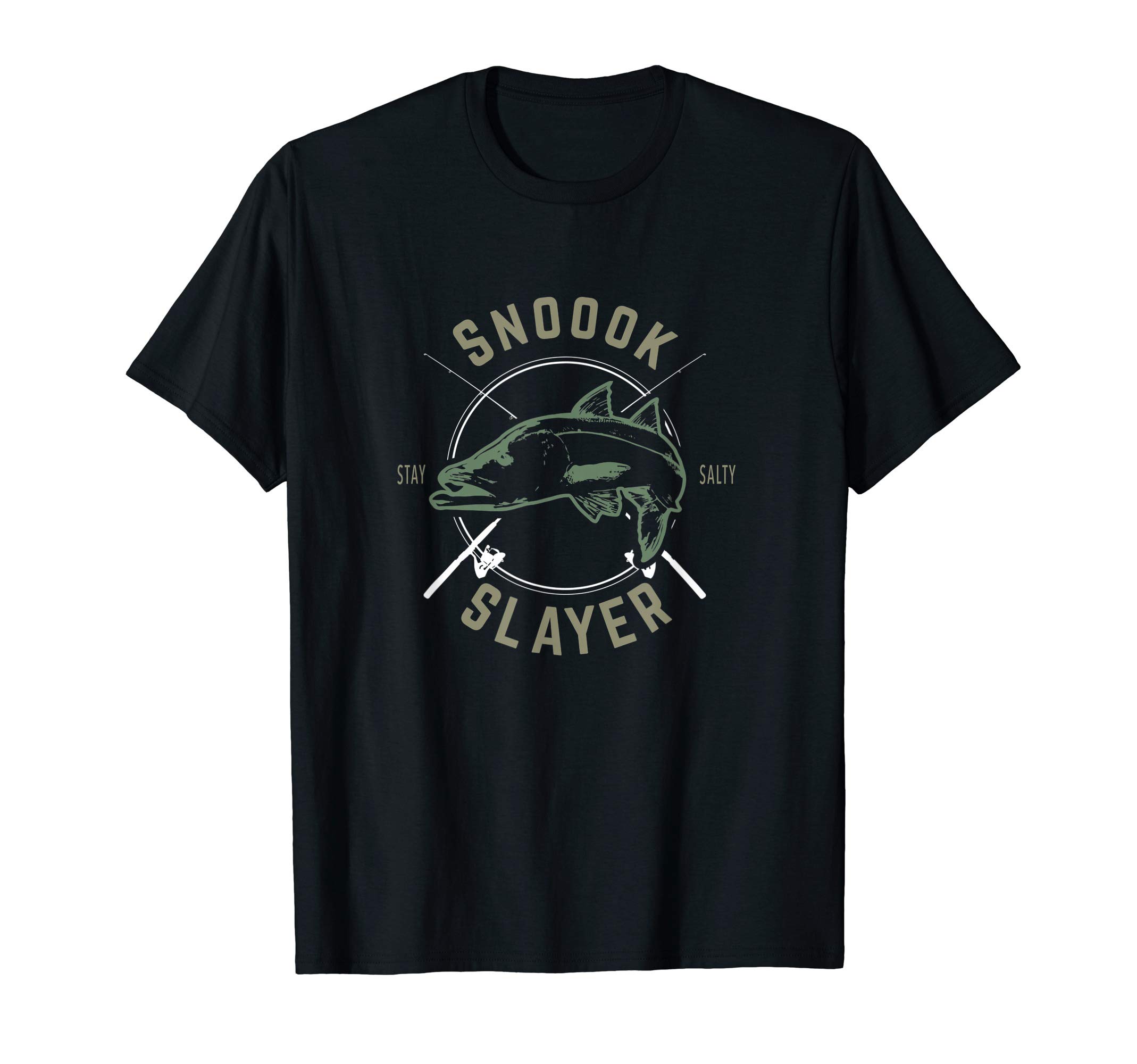 Snook Slayer Sty Salty Snook Fishing Lovers T-Shirt T-Shirt