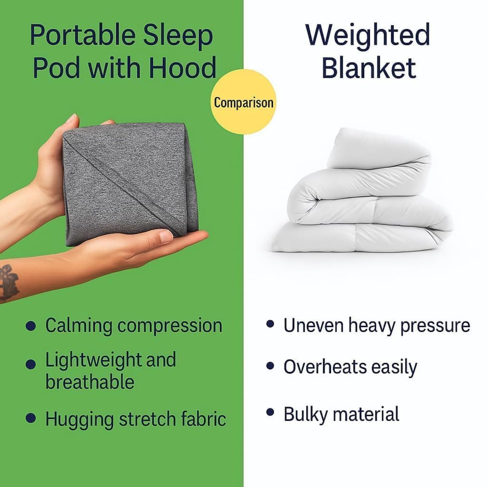 Coperta indossabile con cappuccio, sacco a pelo per adulti e bambini, morbida, per pisolini, viaggi, campeggio e casa