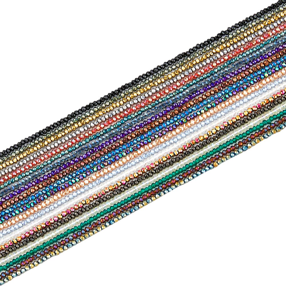 Perles en verre multicolores SUPERFINDINGS pour harmoniser vos intercalaires de bijoux