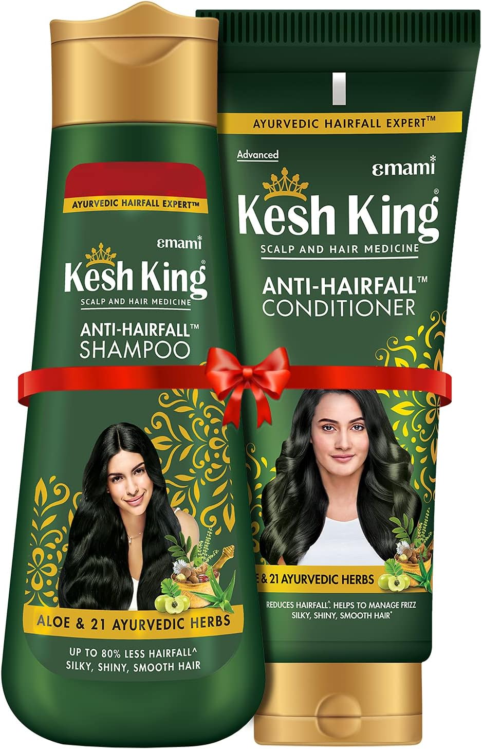 Kesh King Anti-Hairfall Shampoo 340 ml + Kesh King Conditioner 200ml