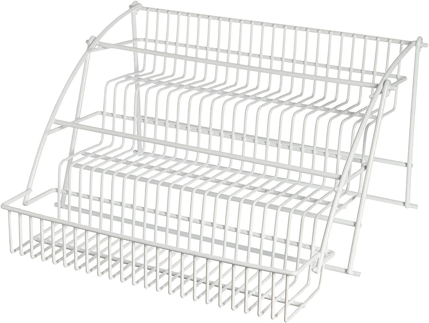 Yorkshire Discounts White Pull Down Easy Access Cupboard Spice Rack V2