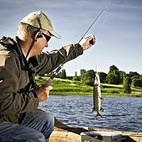 Vista 8 de IMIKEYA Caña de pescar telescópica en hielo para jóvenes, herramienta de aparejos compacta y duradera