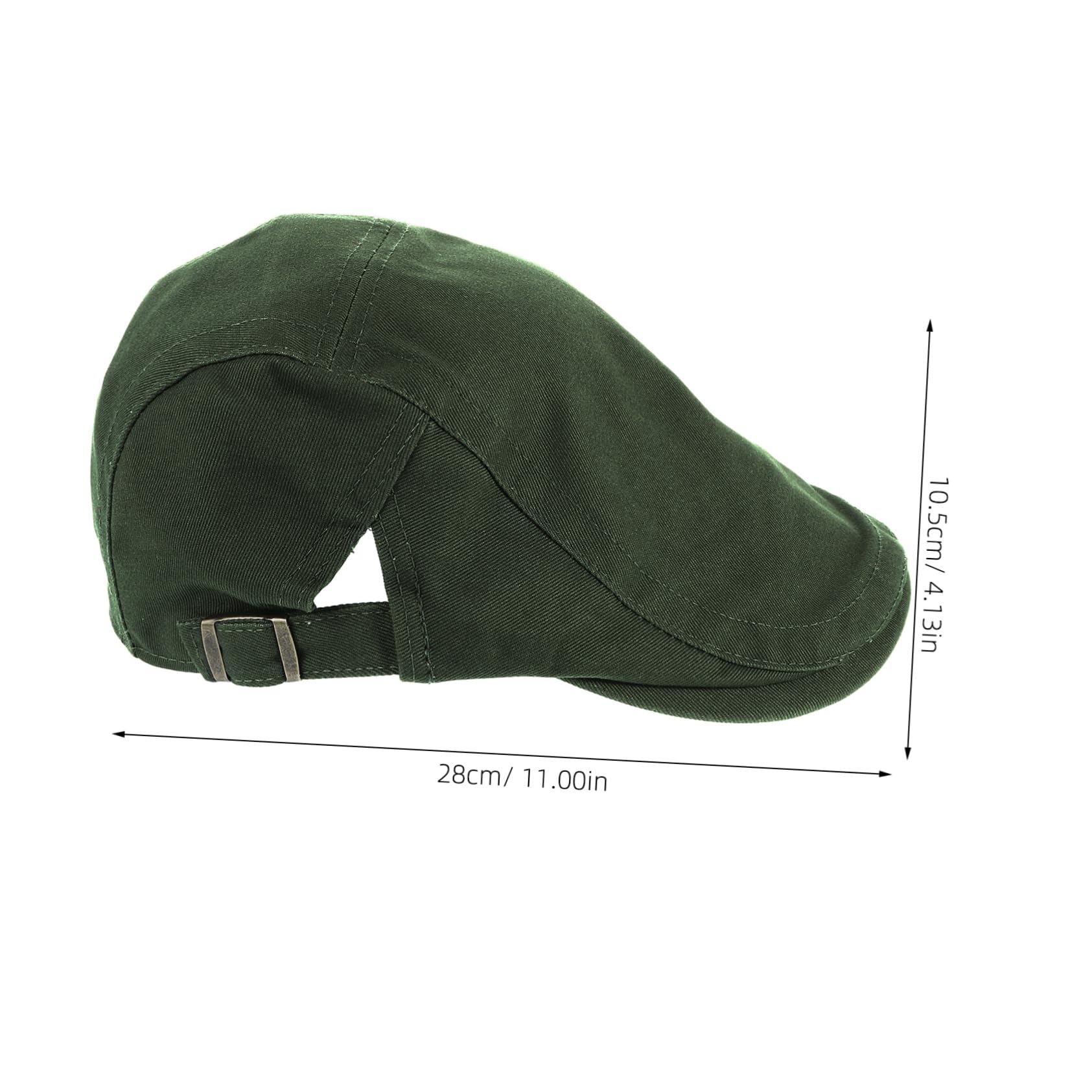 NIYANGLE Berets Has Autumn Beret Hat Vintage Hats for Women Caps for Women Artist Costume Retro Vintage Street Berett Cap Olive Green Cloth