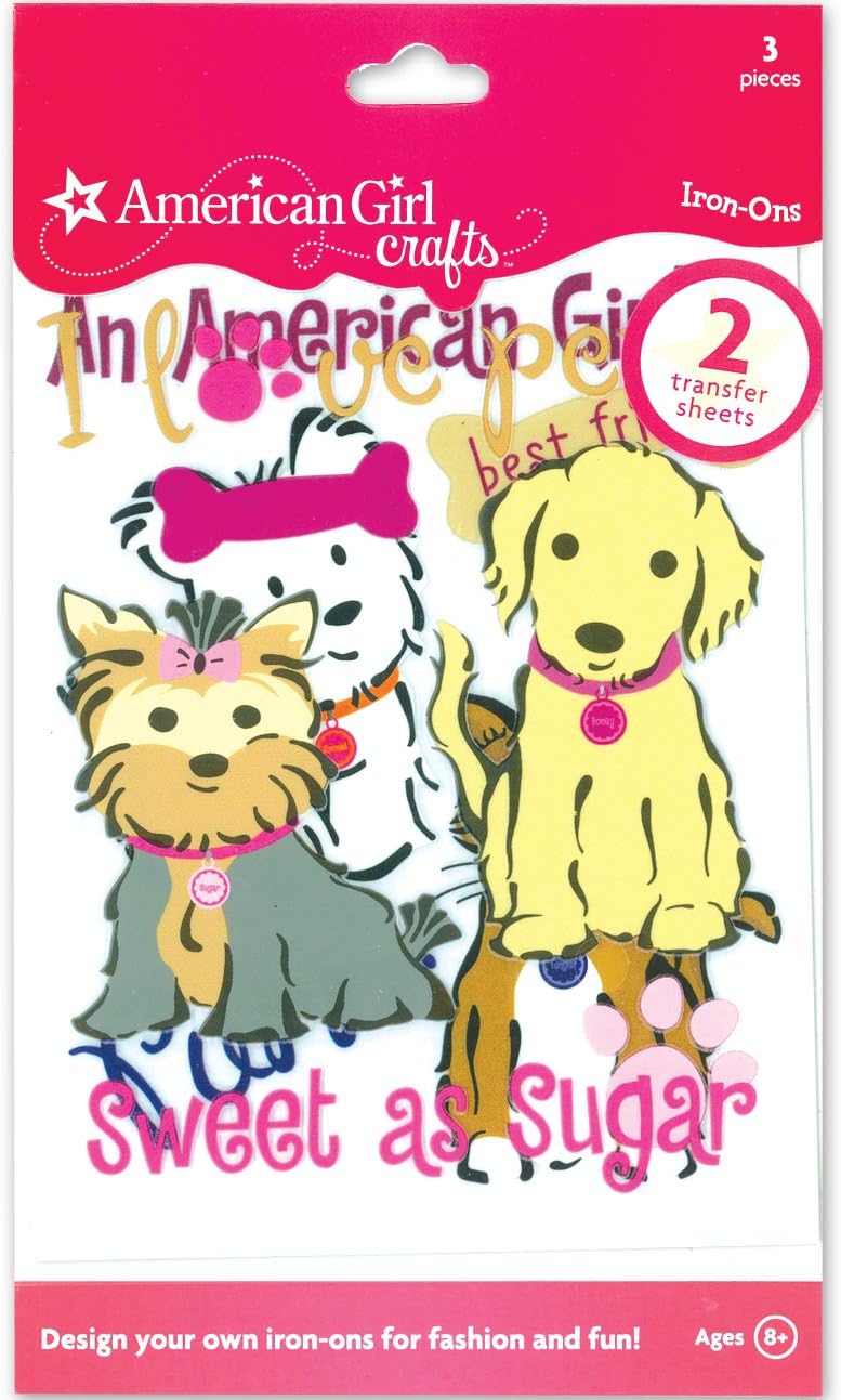American Girl Crafts Pets Iron-Ons