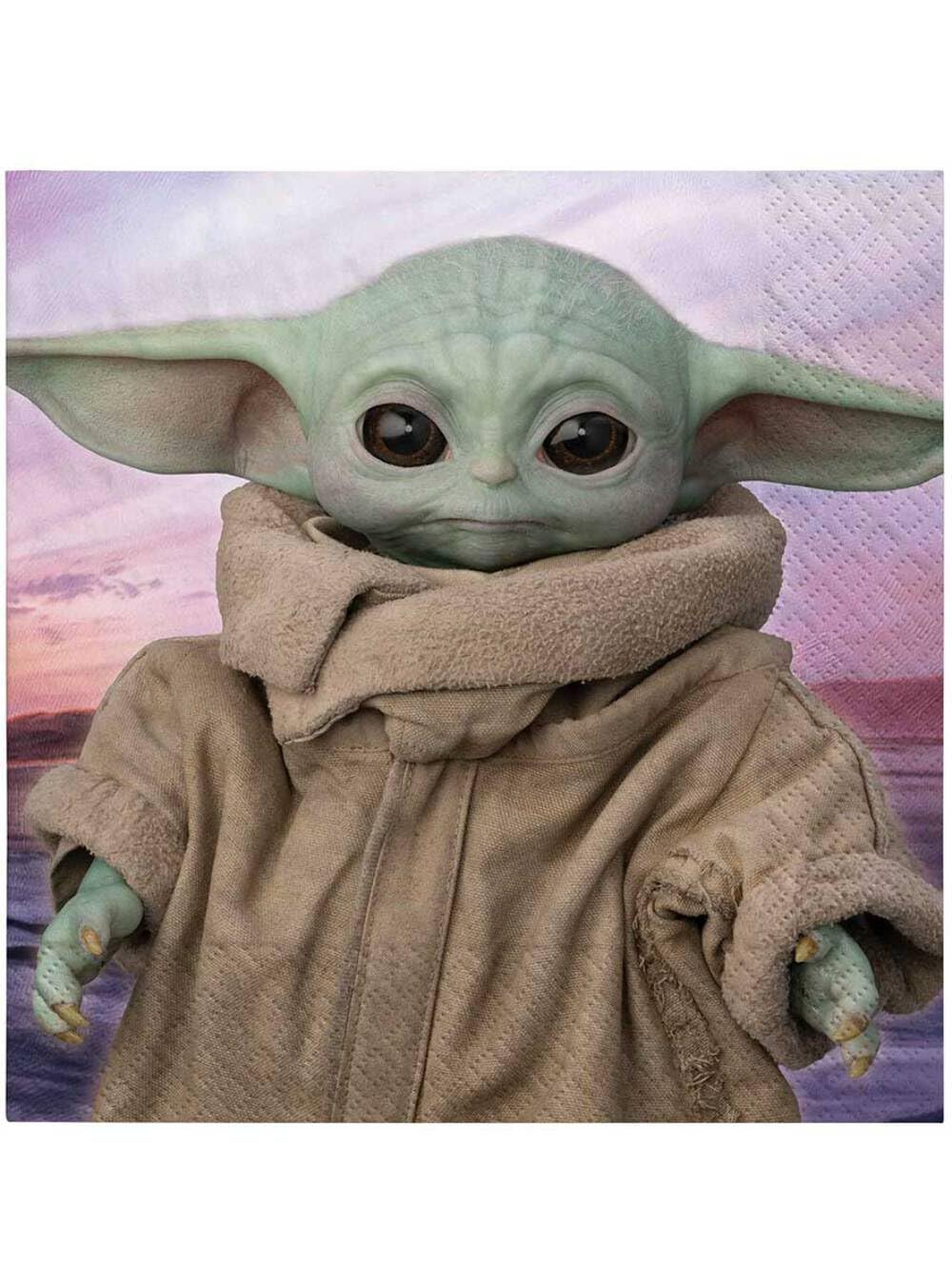 Star Wars Yoda serviettes de table Amscan pour fête et anniversaire enfant