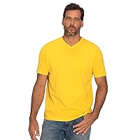 JP 1880 Maglietta con Scollo A V Uomo, Giallo