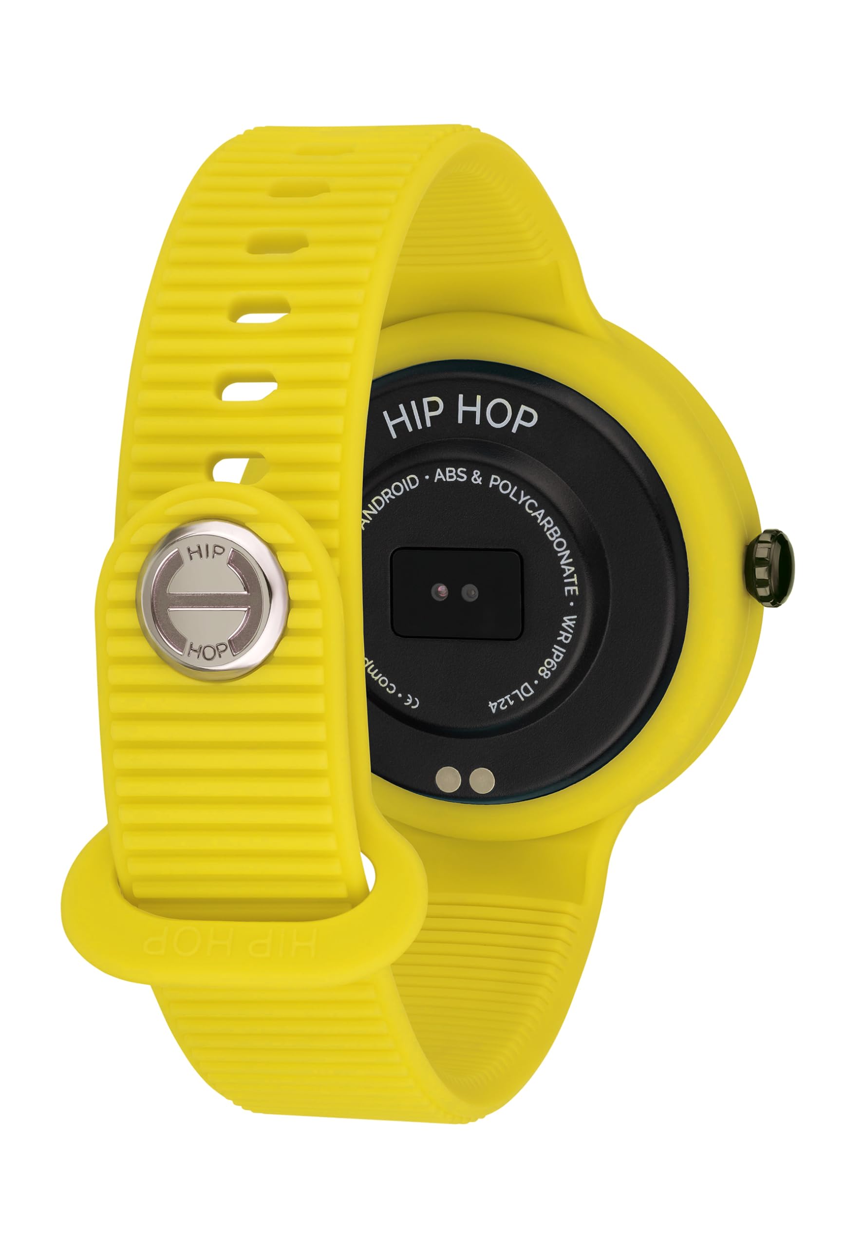 HIP HOP, Smartwatch Hero.NEXT, Smartwatch uOMO con 2 Cinturini Intercambiabili in Silicone, Orologio Smart con Display 1,09", Bluetooth 5.0, Funzioni Salute e Sport, Compatibile con iOS e Android