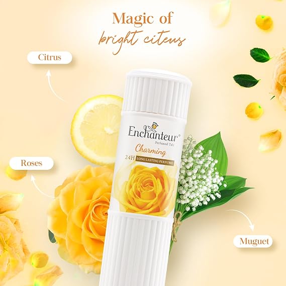 Enchanteur Perfumed Talc, Charming, 250g