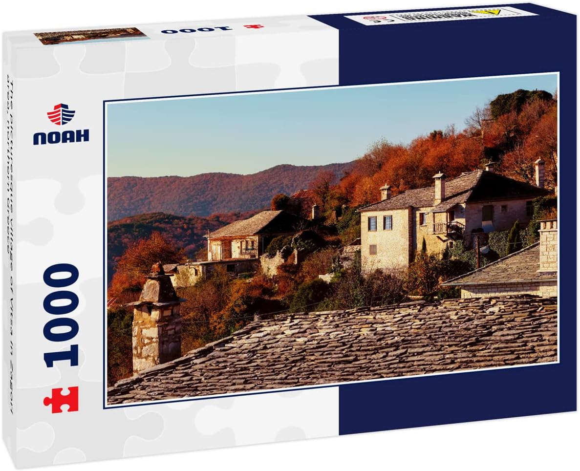 Noah Jigsaw Puzzle The Picturesque Village of Vitsa in Zagori Area, Northern Greece 1000 Pieces
