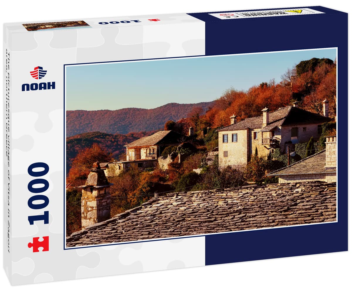 Noah Jigsaw Puzzle The Picturesque Village of Vitsa in Zagori Area, Northern Greece 1000 Pieces