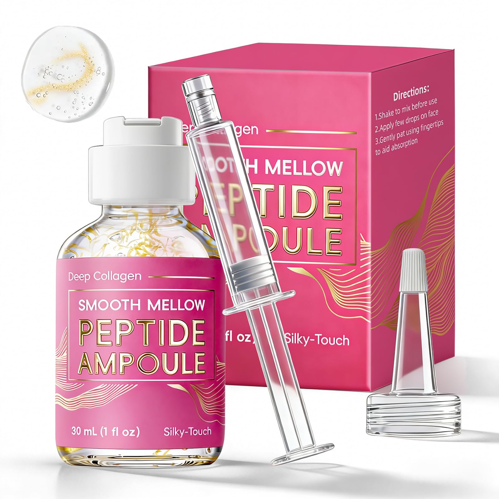 Amazon.com: Silk Peptide Intensive Lifting Ampoule, Deep Collagen