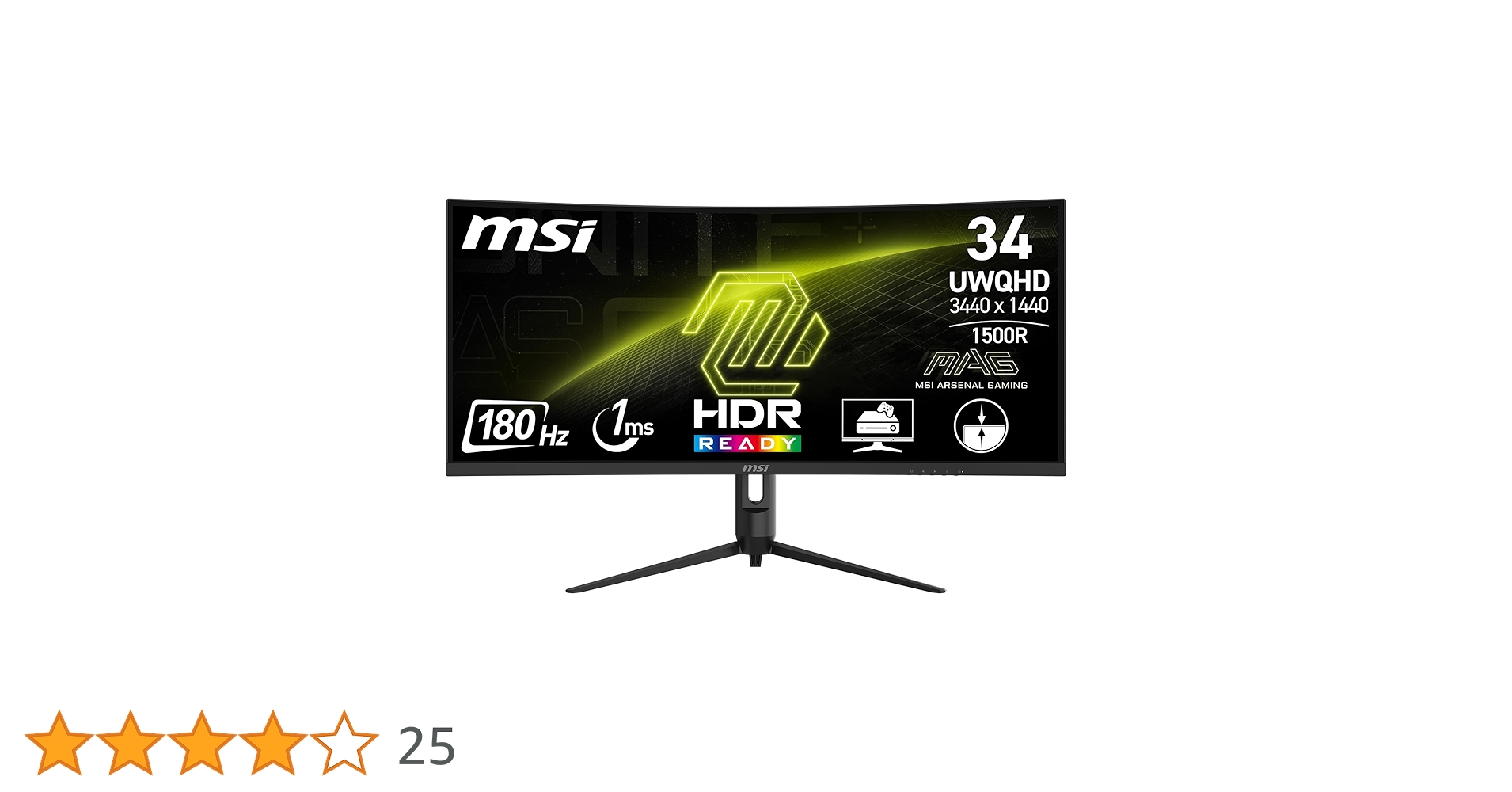 MSI 湾曲ゲーミングモニター MAG 342CQR E2 34in MAG 342CQR E2
