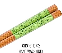 Vista 27 de Silver Buffalo The Powerpuff Girls Girl Power Featuring Blossom, Bubbles, and Buttercup Ceramic Ramen Noodle Rice Bowl with Chopsticks, Microwave