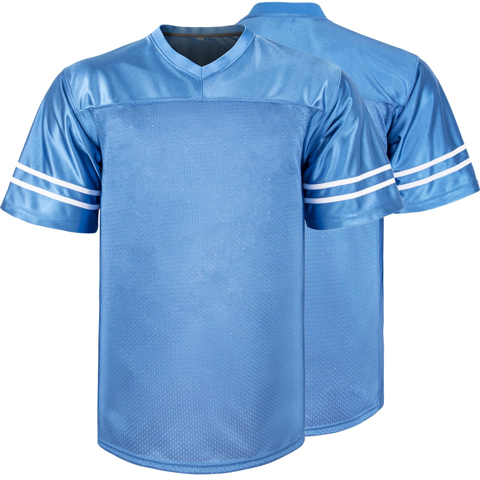 Blank Football Jersey, Sports T-Shirt Hip Hop Jersey for Party