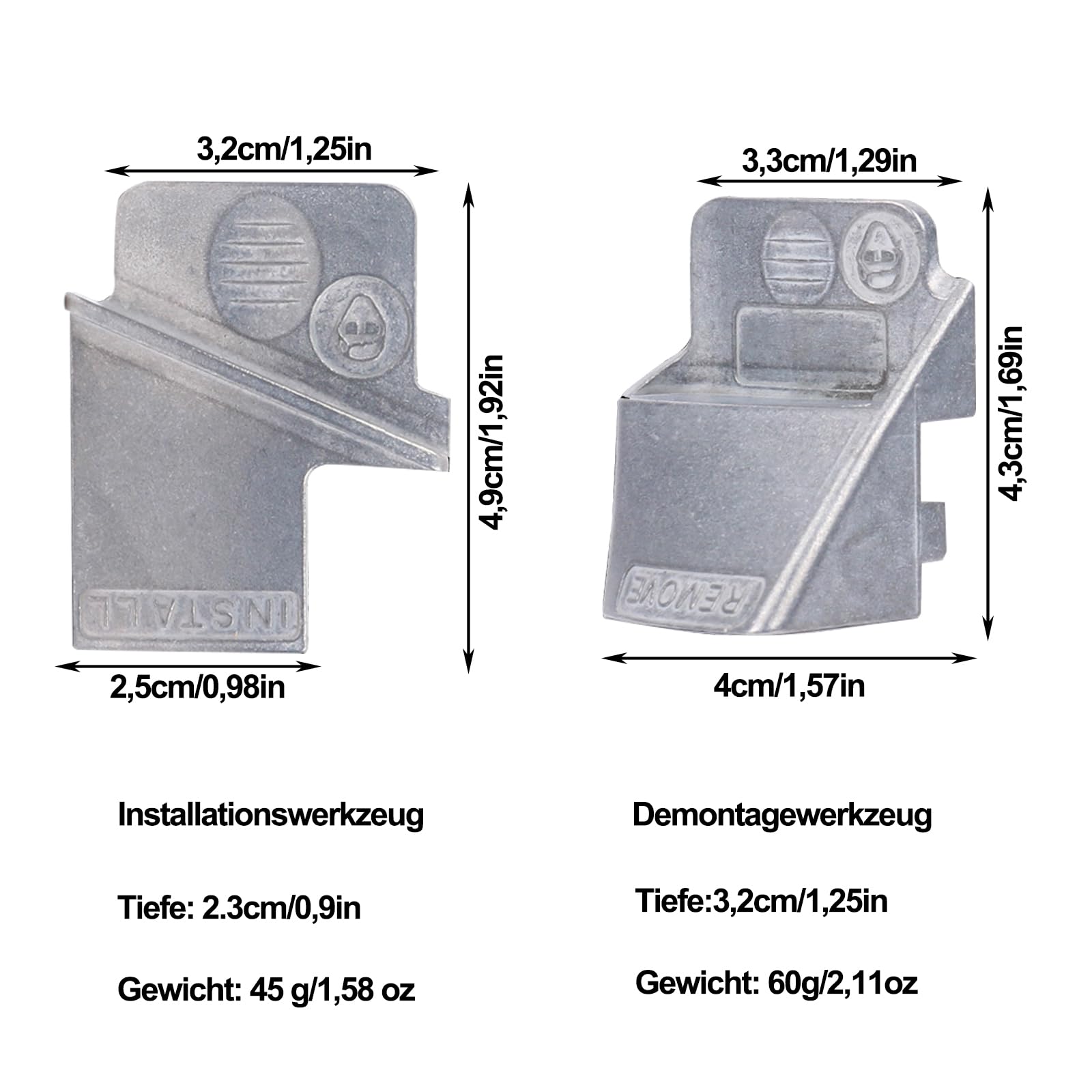 Dispositivo di Rimozione della Cinghia Elastica, 2 Pezzi Strumento per Lo Smontaggio delle Cinghie, Strumento per Cintura Elastica, per la Rimozione/Installazione della Cinghia Elastica
