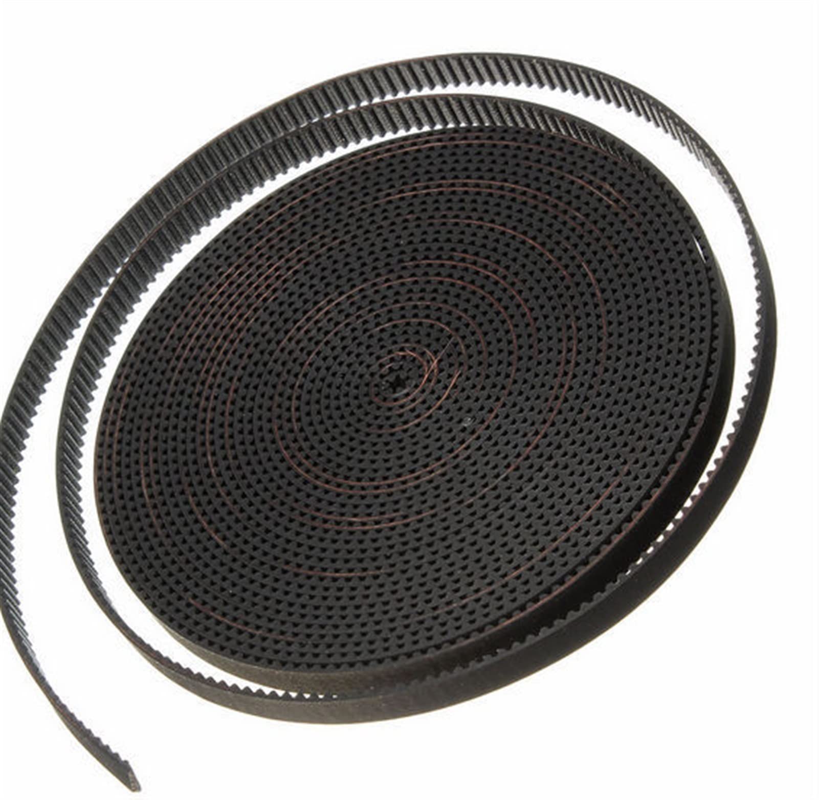 ZIZWAY Lxuan-Correas de distribución 5 Metros Gt2 Ancho de la Correa de distribución Abierta 9mm / 10mm / 12mm / 15mm / 20mm 2GT Cinturón for Impresora 3D, Más Estable Frente al Desgaste (Size : 9mm)
