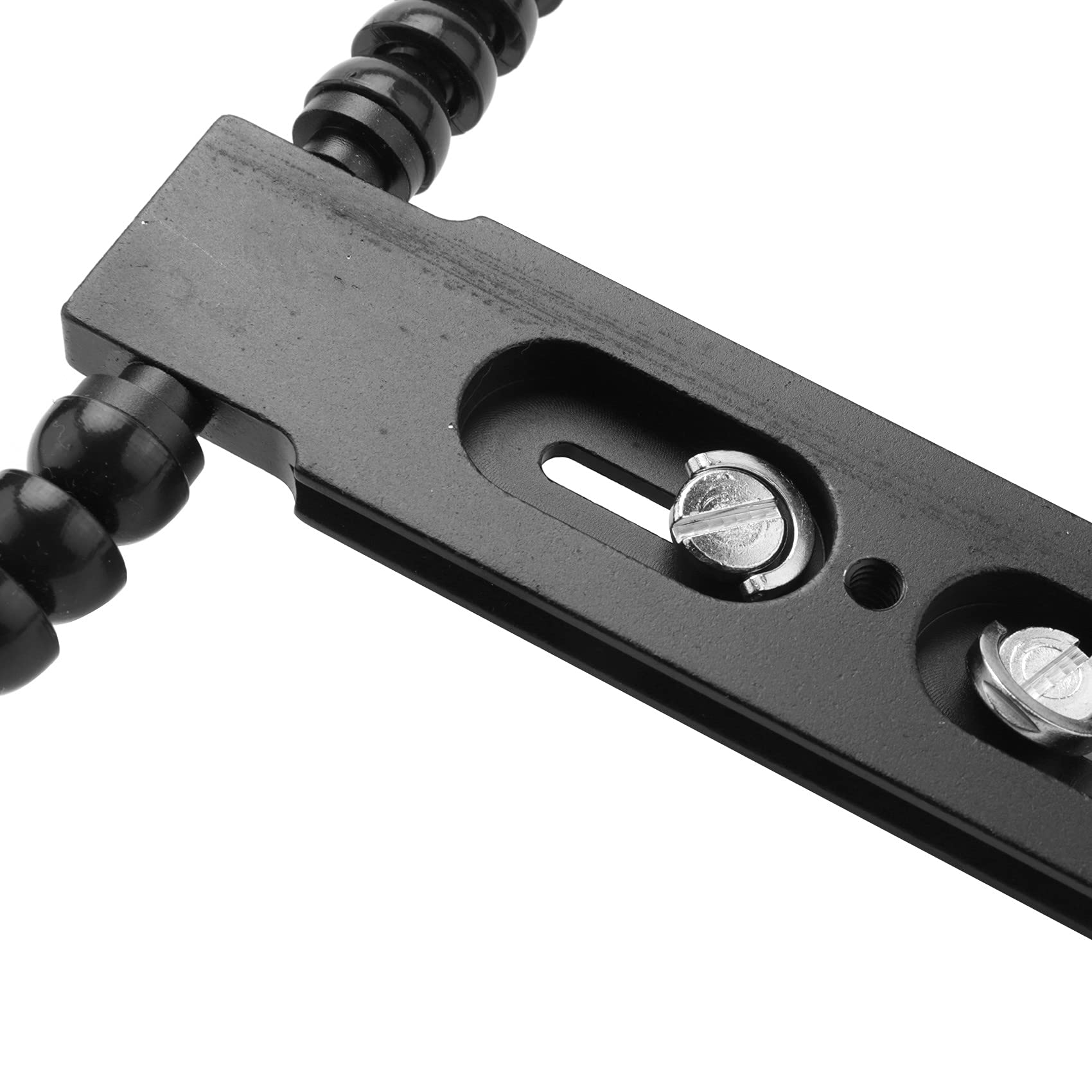 SWILDER Flexible Dual Arm Blitzschuhhalterung Halterung Halterung für Makroaufnahmen Kamera Zubehör