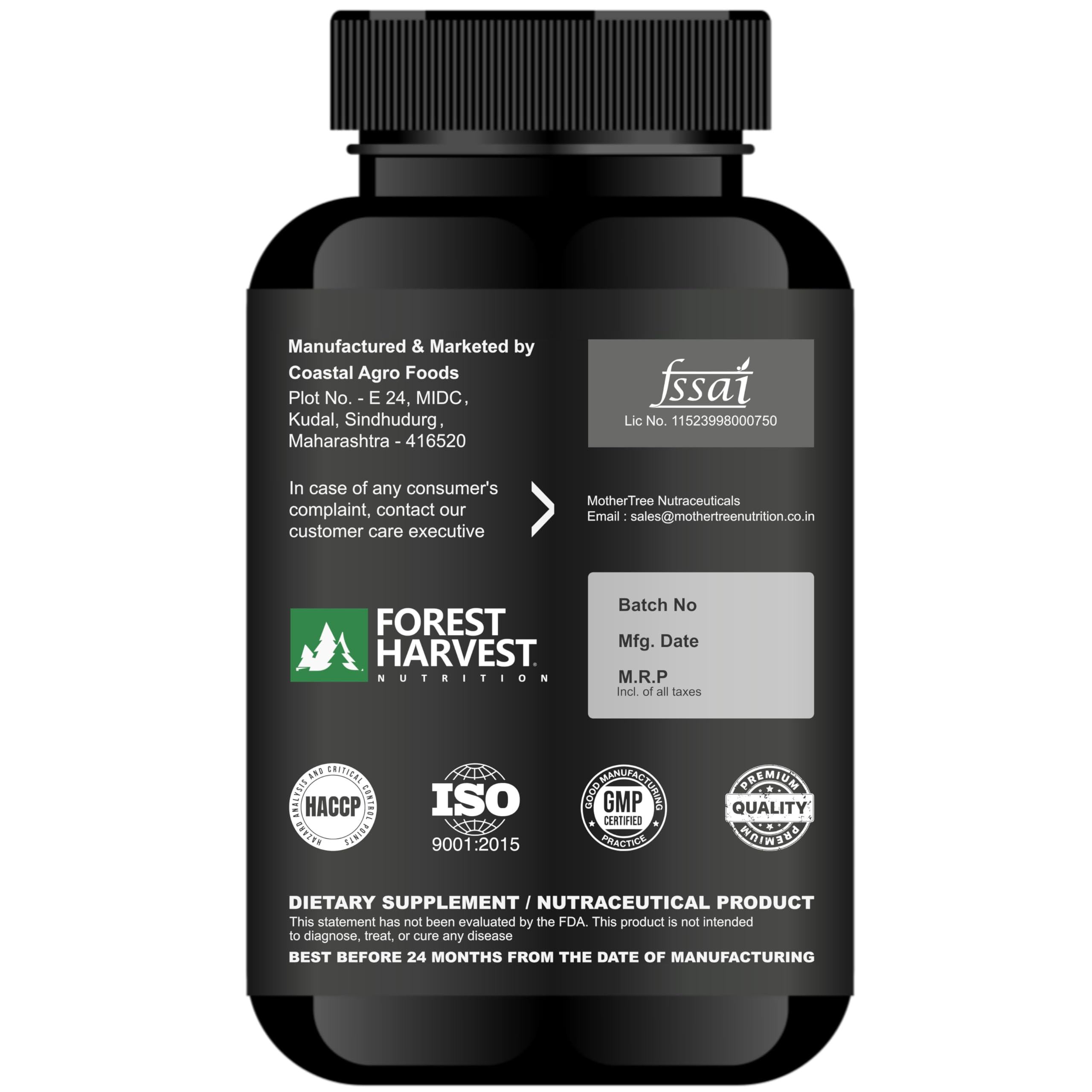 Vitamin B6 (Pyridoxine HCl) 1900 mcg – 120 Veg Capsules | WHO-GMP, HACCP, ISO & FSSAI Certified — Amazon image 2