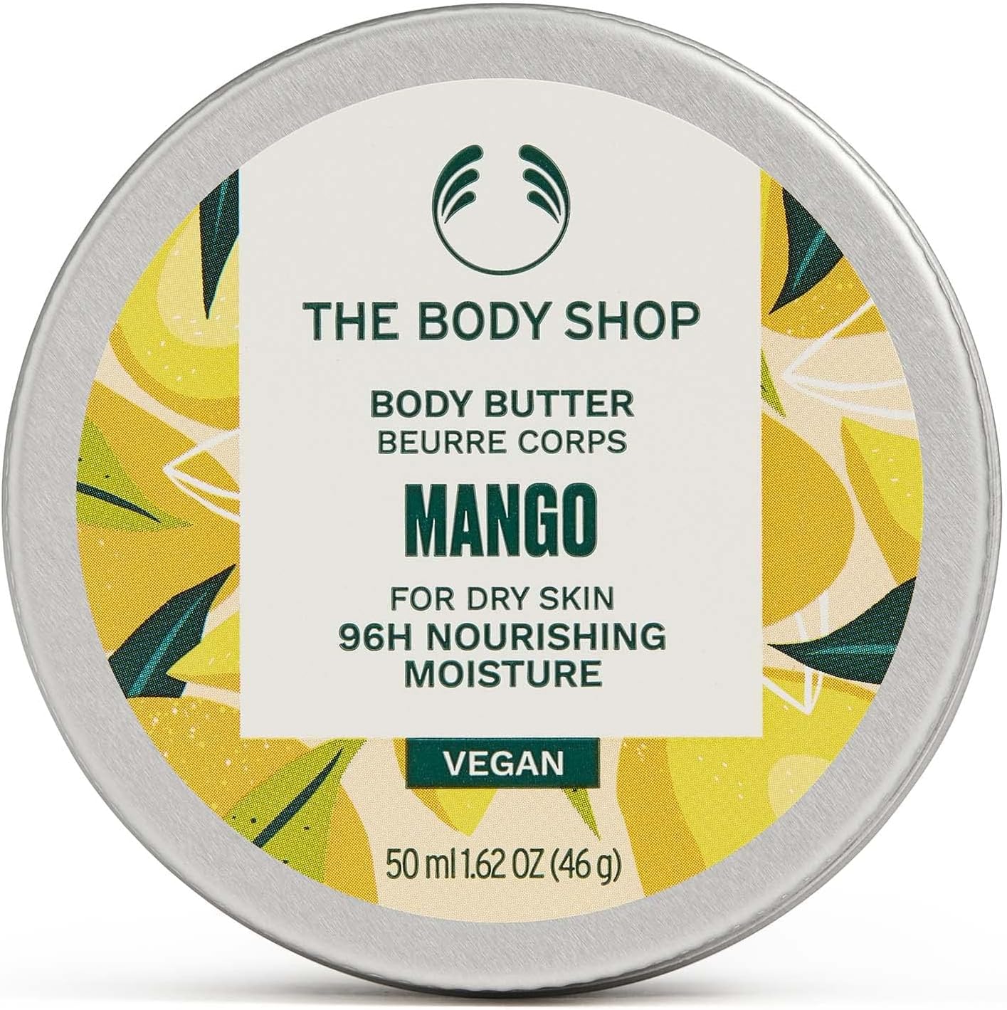Mango Body Butter – Nourishing & Moisturizing Skincare for Very Dry Skin – Vegan – 1.62 oz