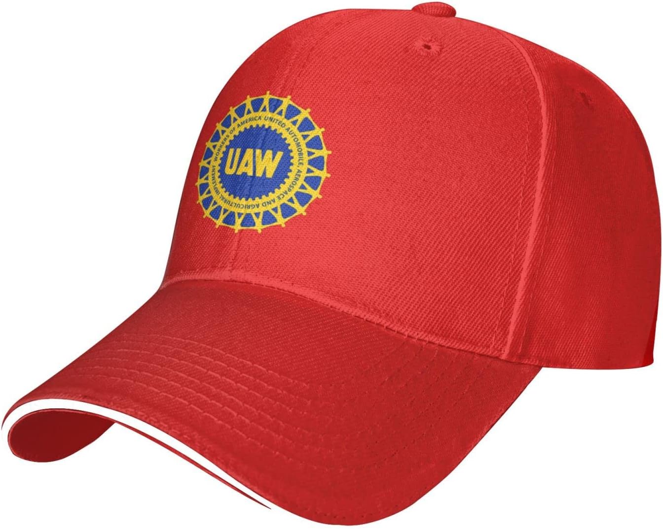 Uaw Region Sandwich Cap Unisex Classic Baseball Capunisex Adjustable ...