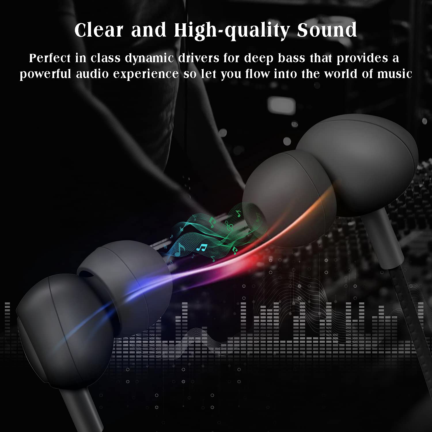 Auriculares para Dormir, cómodos Auriculares con Cable para Dormir de Lado en el Canal auditivo pequeño, Aislamiento de Ruido, Auriculares intraurales con micrófono para Dormir ronquidos,