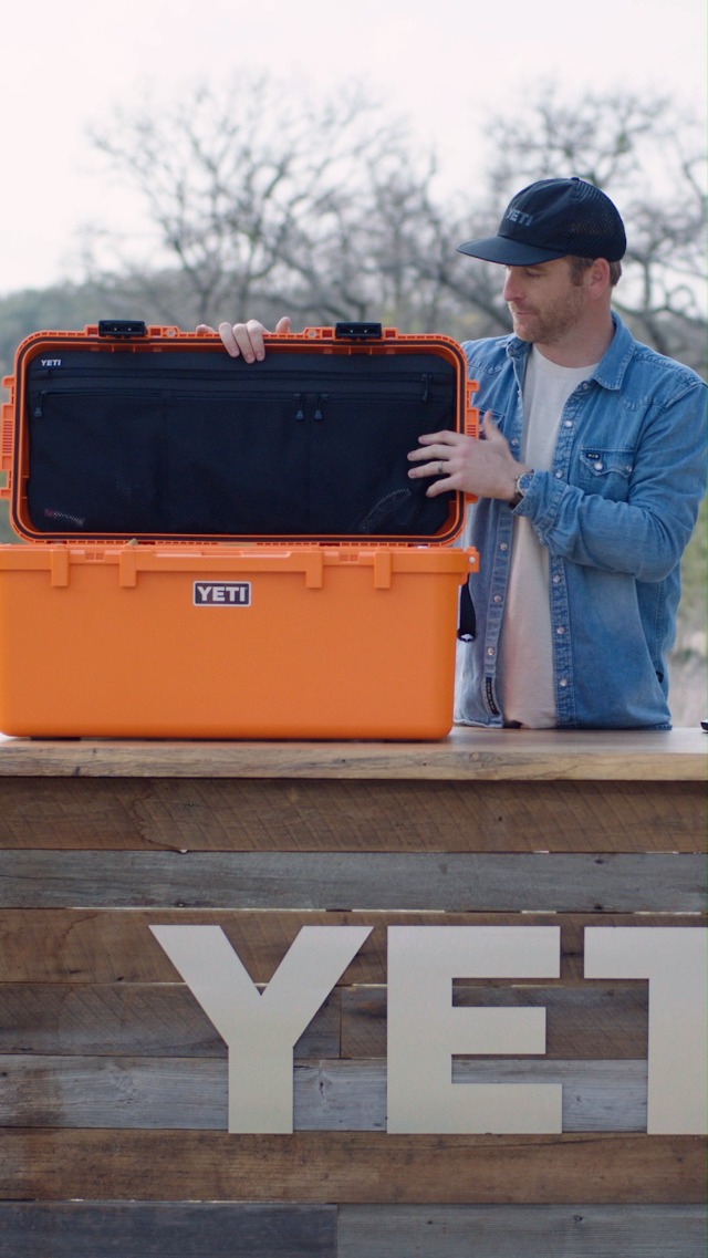 YETI LoadOut 60 GoBox Divided Waterproof Cargo Case, Dry Box