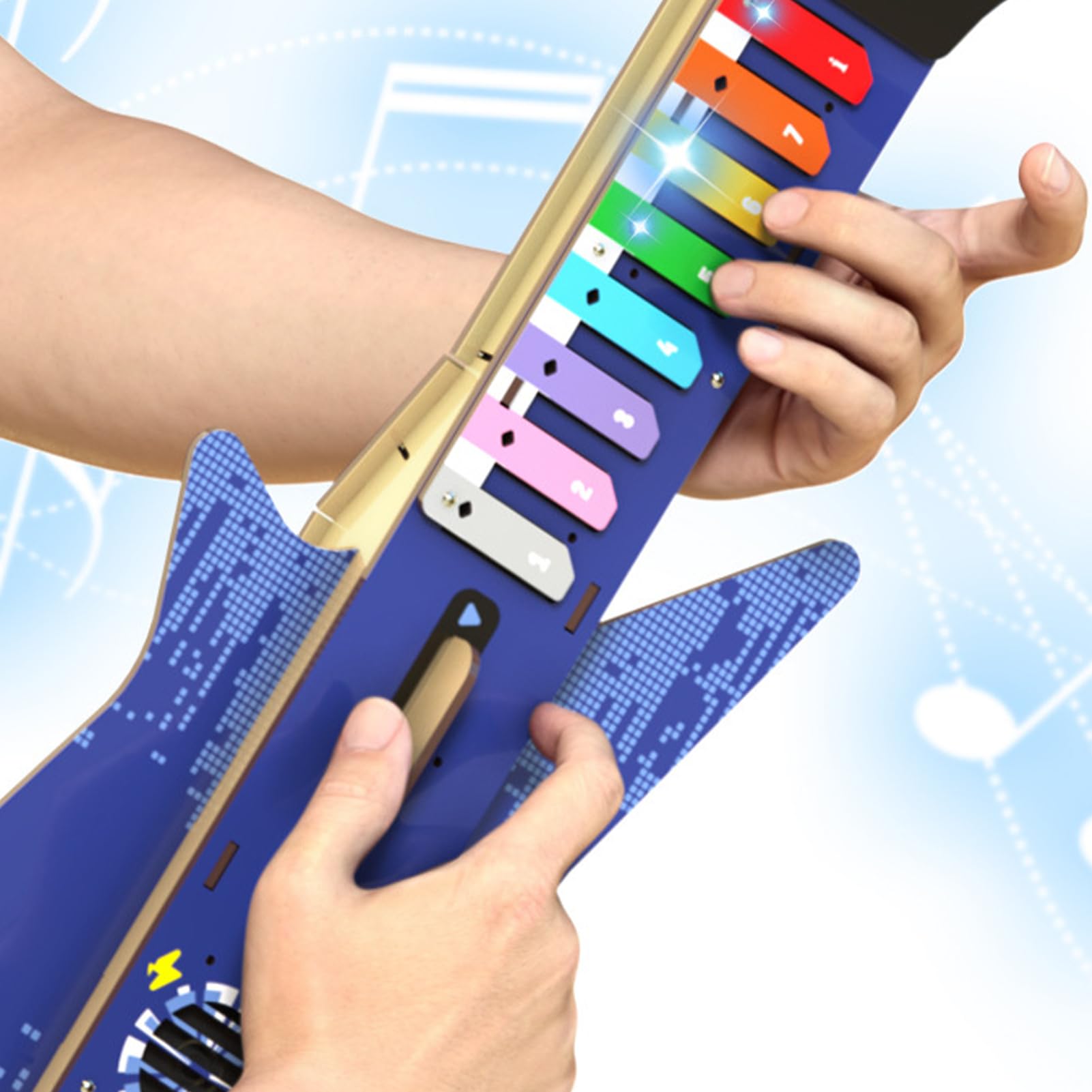 Zestaw do Budowy Gitary Projekty Puzzle Modeli Instrumentów Muzycznych