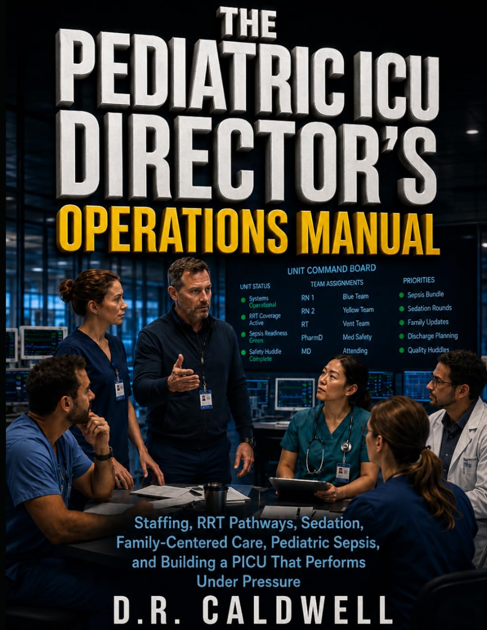 The Pediatric ICU Director's Operations Manual: Staffing, RRT Pathways, Sedation, Family-Centered Care, Pediatric Sepsis, and Building a PICU That Performs Under Pressure