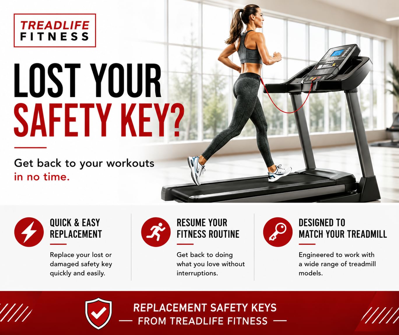 【非売品】SMI 営業トレーニングマニュアルセット Amazon.com : TreadLife Fitness Treadmill Safety Key (Part #051345