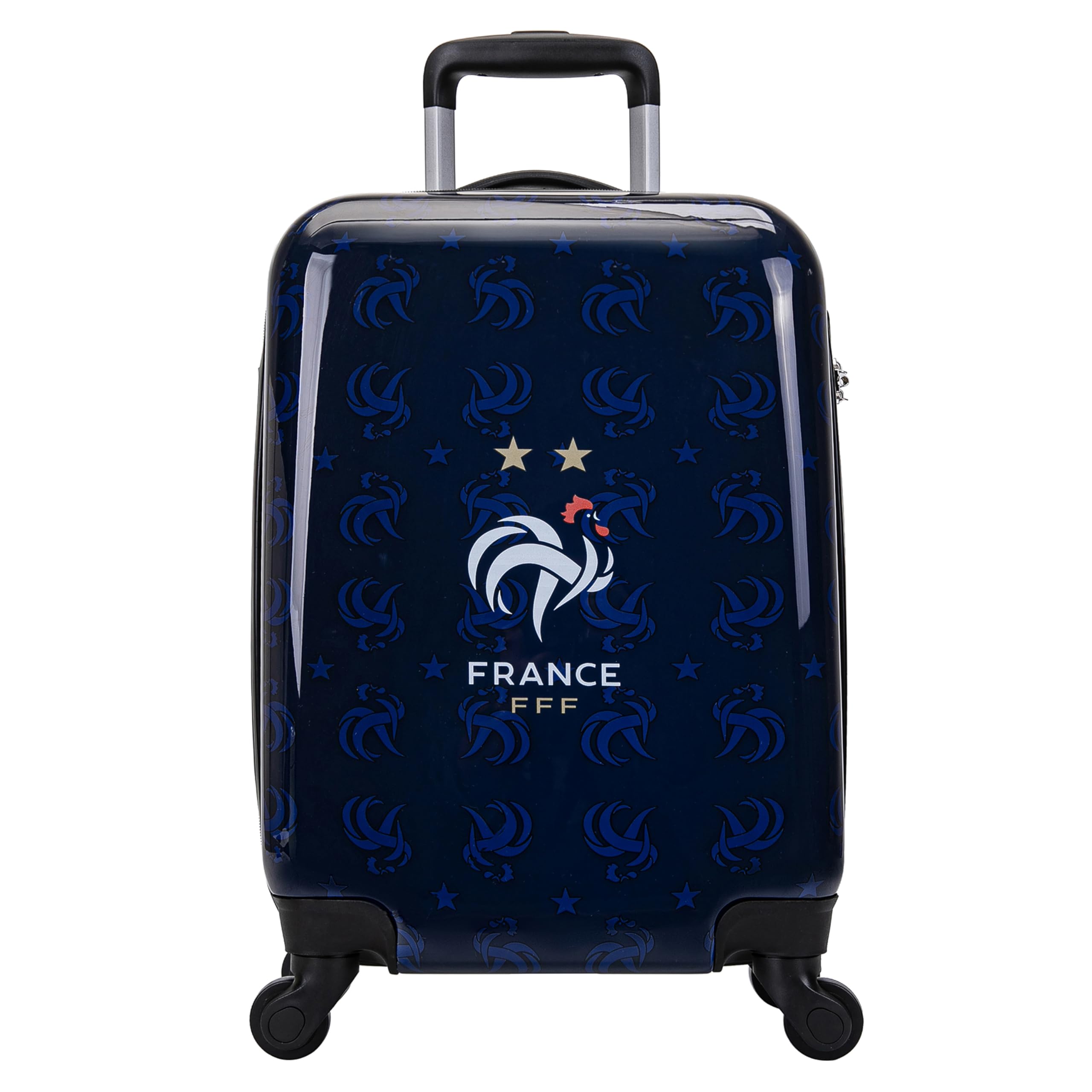 FFF Valise Cabine Collection Officielle Equipe DE France DE Football - 19 Pouces