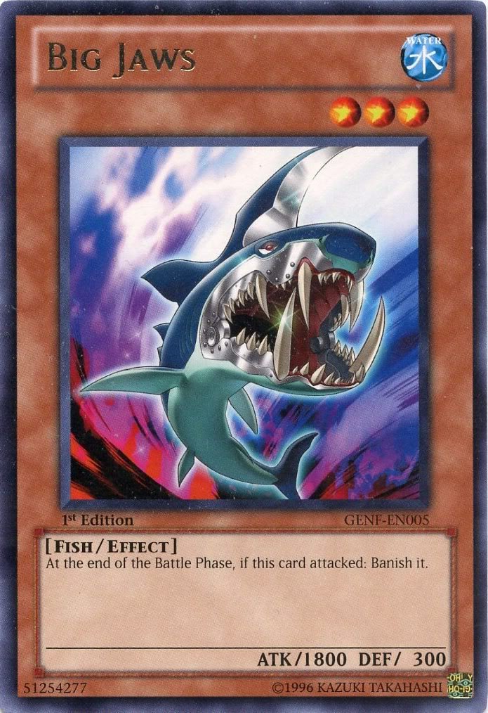 yugioh big cards Amazon.com: Yu-Gi-Oh! - Big Jaws (GENF-EN005) - Generation Force - 1st  Edition