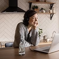 Vista 2 de Evian Agua Natural de Manantial (Sin Gas), 11.1 Fl Oz (20 Botellas de Vidrio)