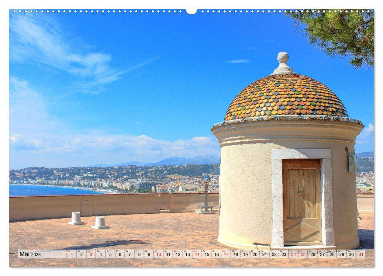 Südfrankreich - Côte d’Azur (Wandkalender 2026 DIN A2 quer), CALVENDO Monatskalender: Der Kalender nimmt Sie mit in das mediterrane Südfrankreich, die Côte d'Azur. (CALVENDO Orte)