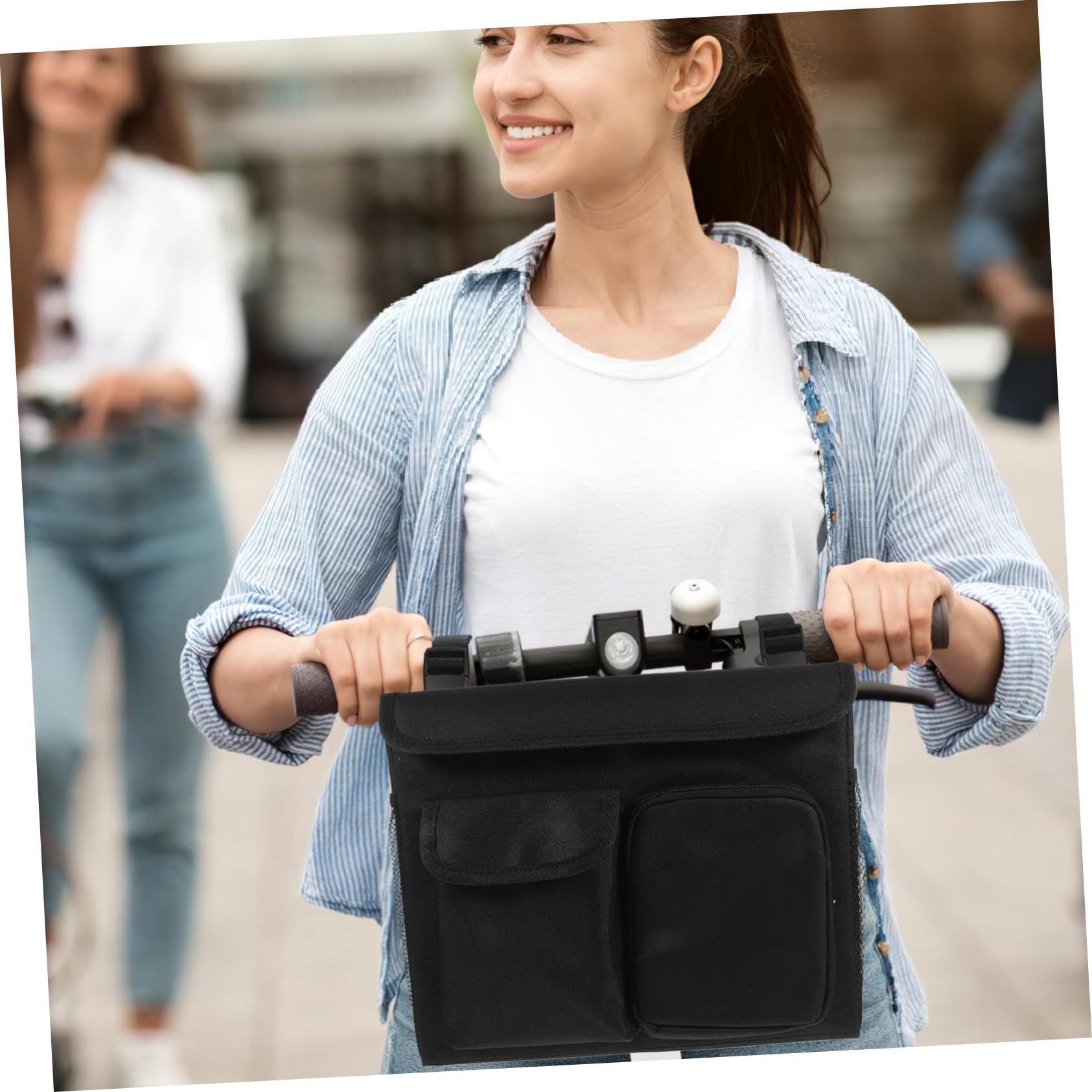 Anneome Bolsa Lateral para con Múltiples Gran Capacidad y Diseño Accesorios Resistentes y Fácil Instalación para Andadores Scooters y Movilidad Asistida