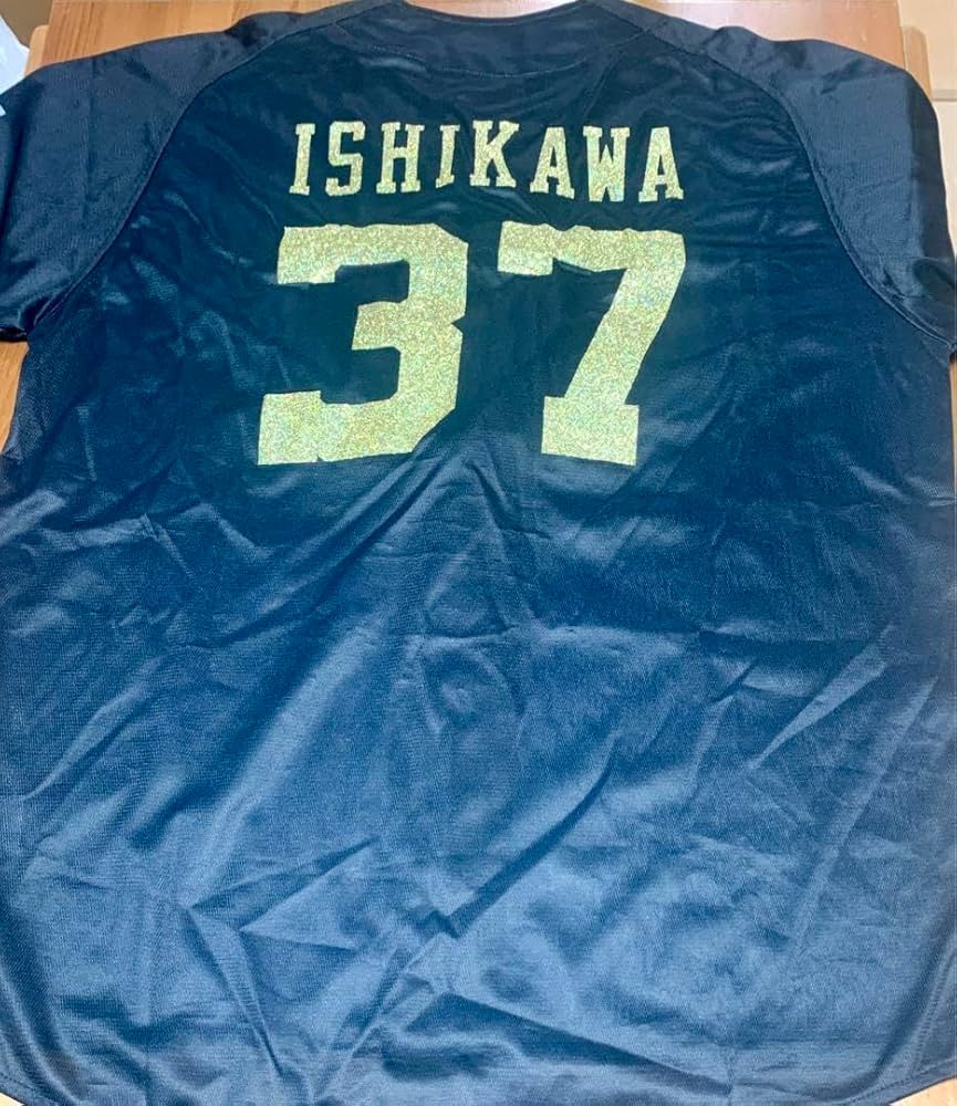 Bs夏の陣 ネーム&ナンバーグリッターシート付きユニフォーム 石川亮 Bs夏の陣 ネーム&ナンバーグリッターシート付きユニフォーム