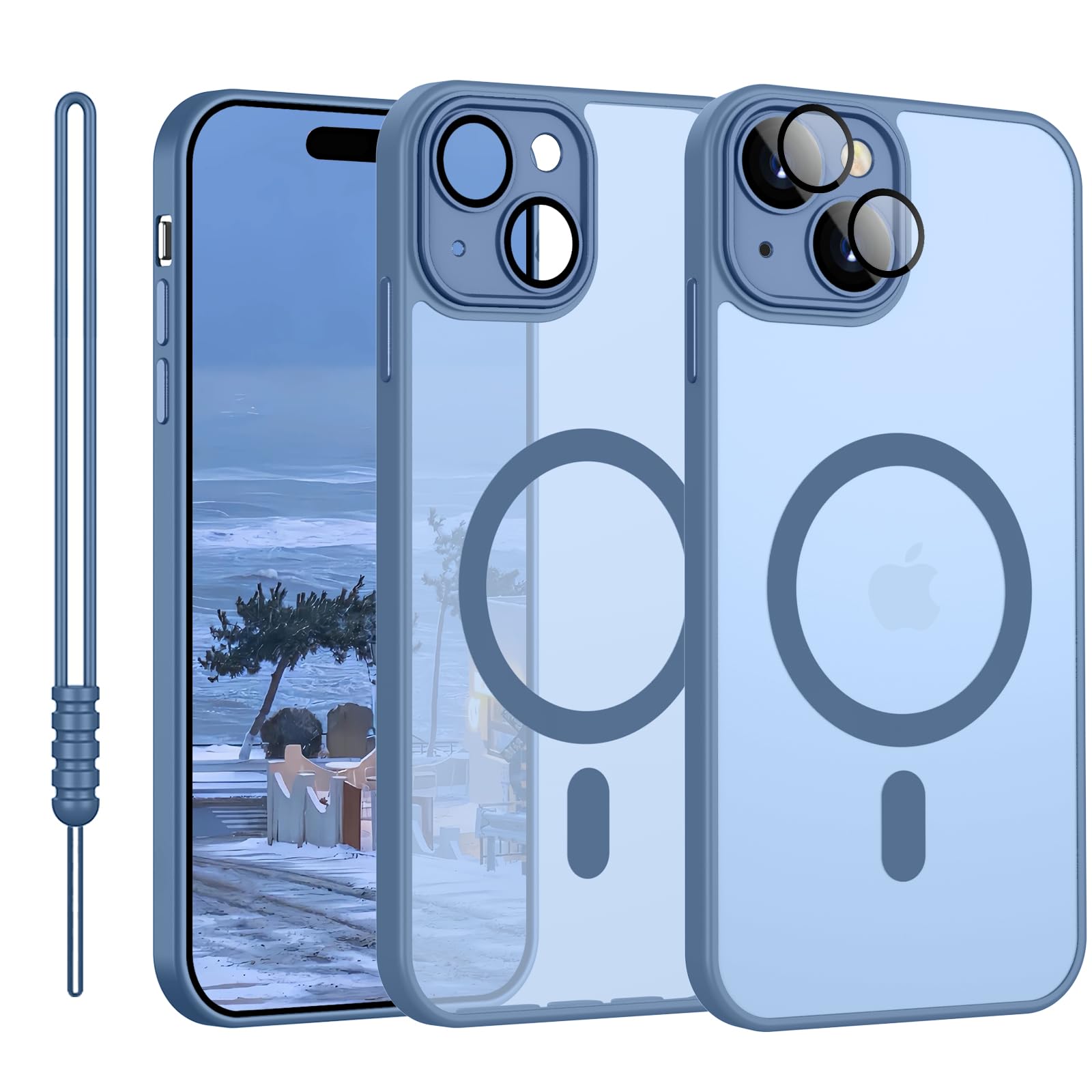 YUANDMI iPhone 14 Case Magnetic