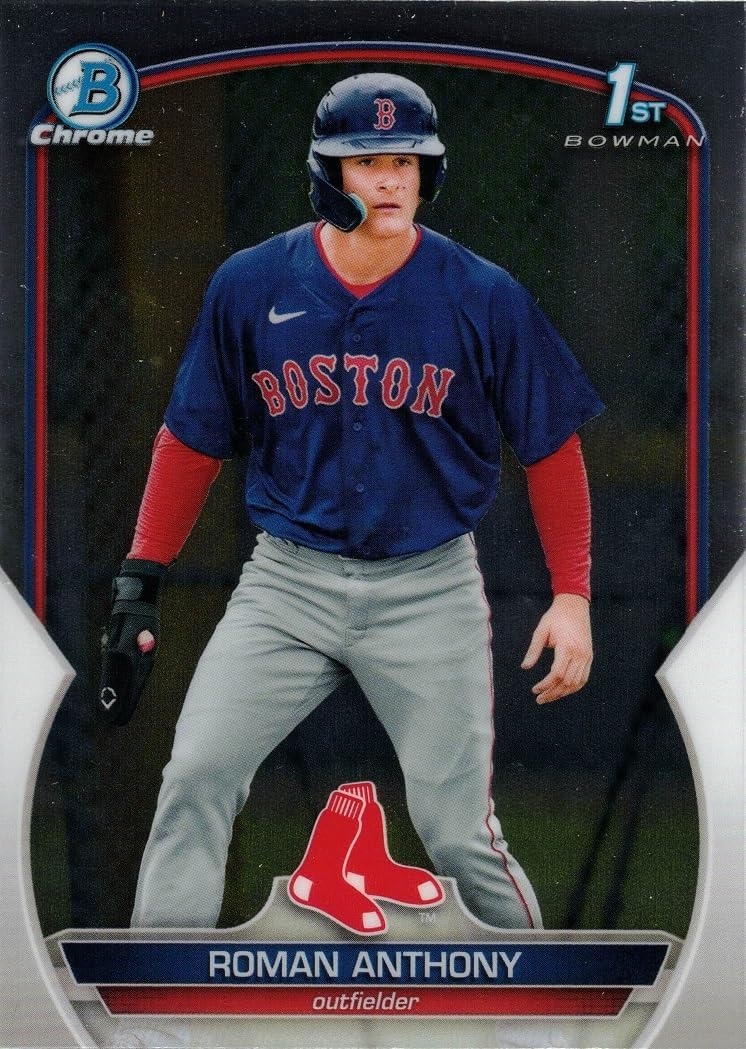 2023 Bowman Chrome Prospects Baseball #BCP-71 Roman Anthony Pre-Rookie Card - 1st Bowman Chrome
