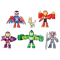 Hasbro Marvel Iron Man e i Suoi Fantastici Amici, Confezione Avengers in Armatura