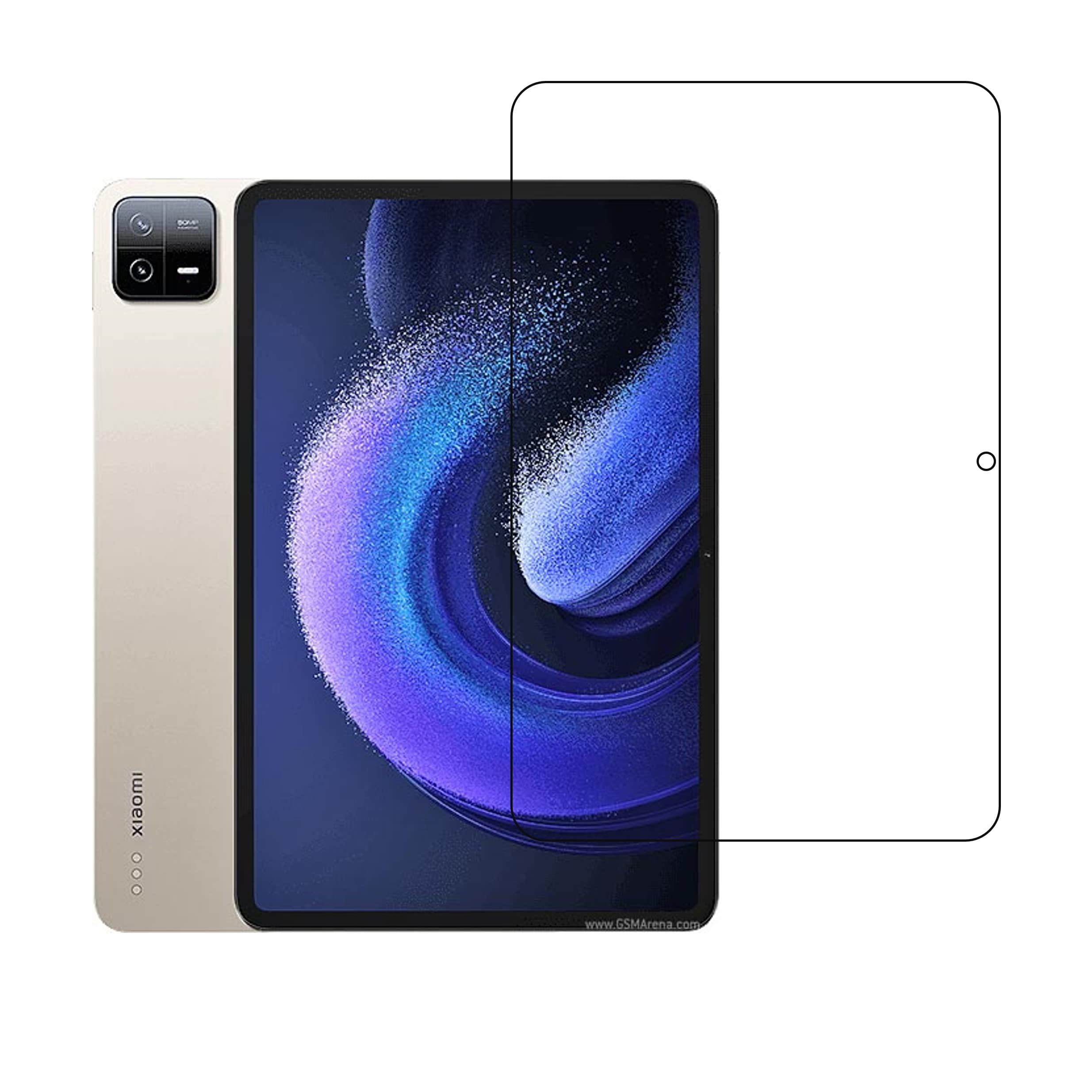 DVTECH® 9H Crystal Clear unbreakable Tablet Screen protector for Xiaomi Pad 6 (Not a Tempered glass) (B0C4PVYGYT) Amazon Price History, Amazon Price Tracker