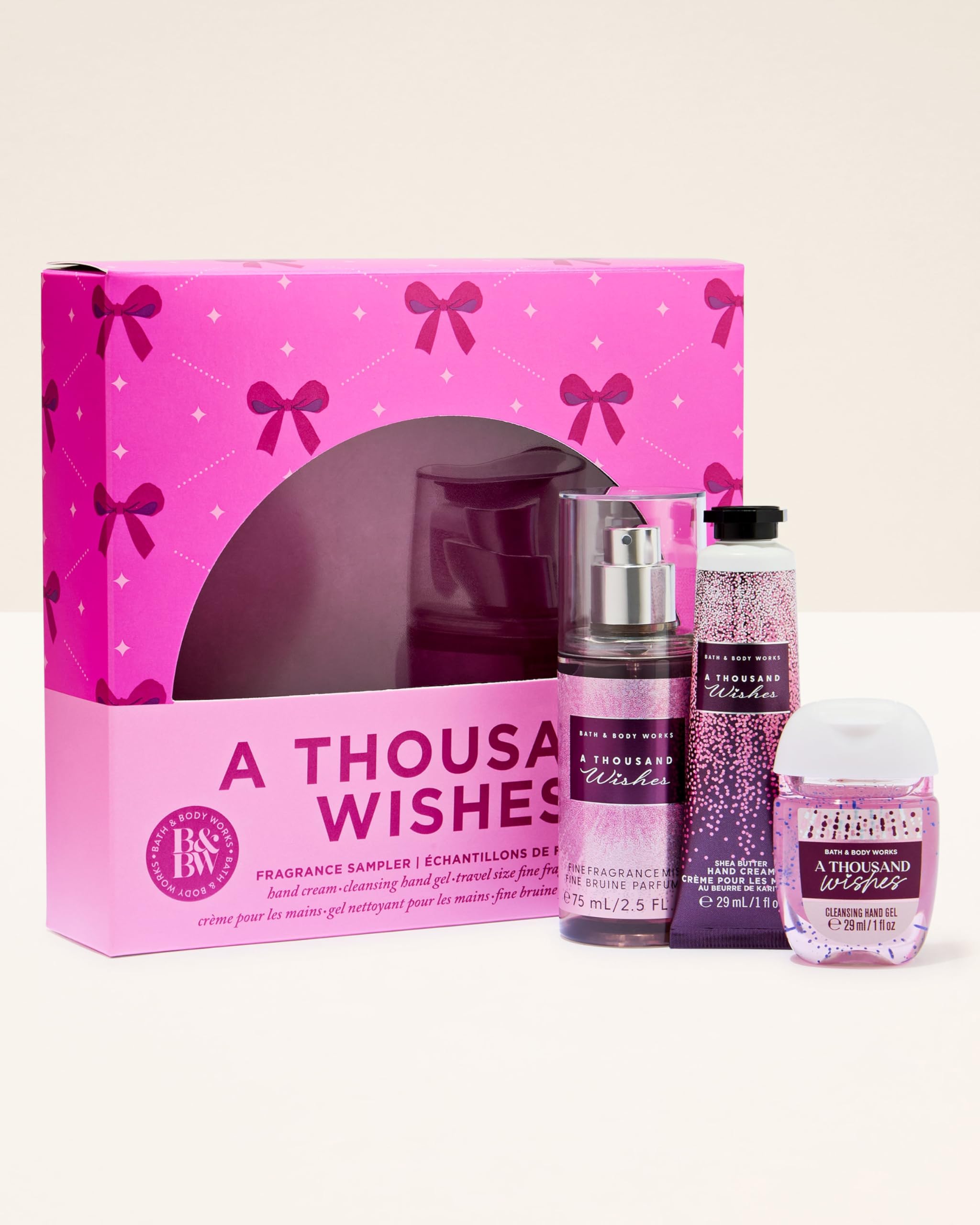 Bath & Body Works A Thousand Wishes Gift Set| Body Care sets - Bath Sets | For Men and Women | Kit for Birthday ,Anniversary & All Special Occasions | Premium Gift Packaging | Luxury Giftsets - Set of 3-image-37