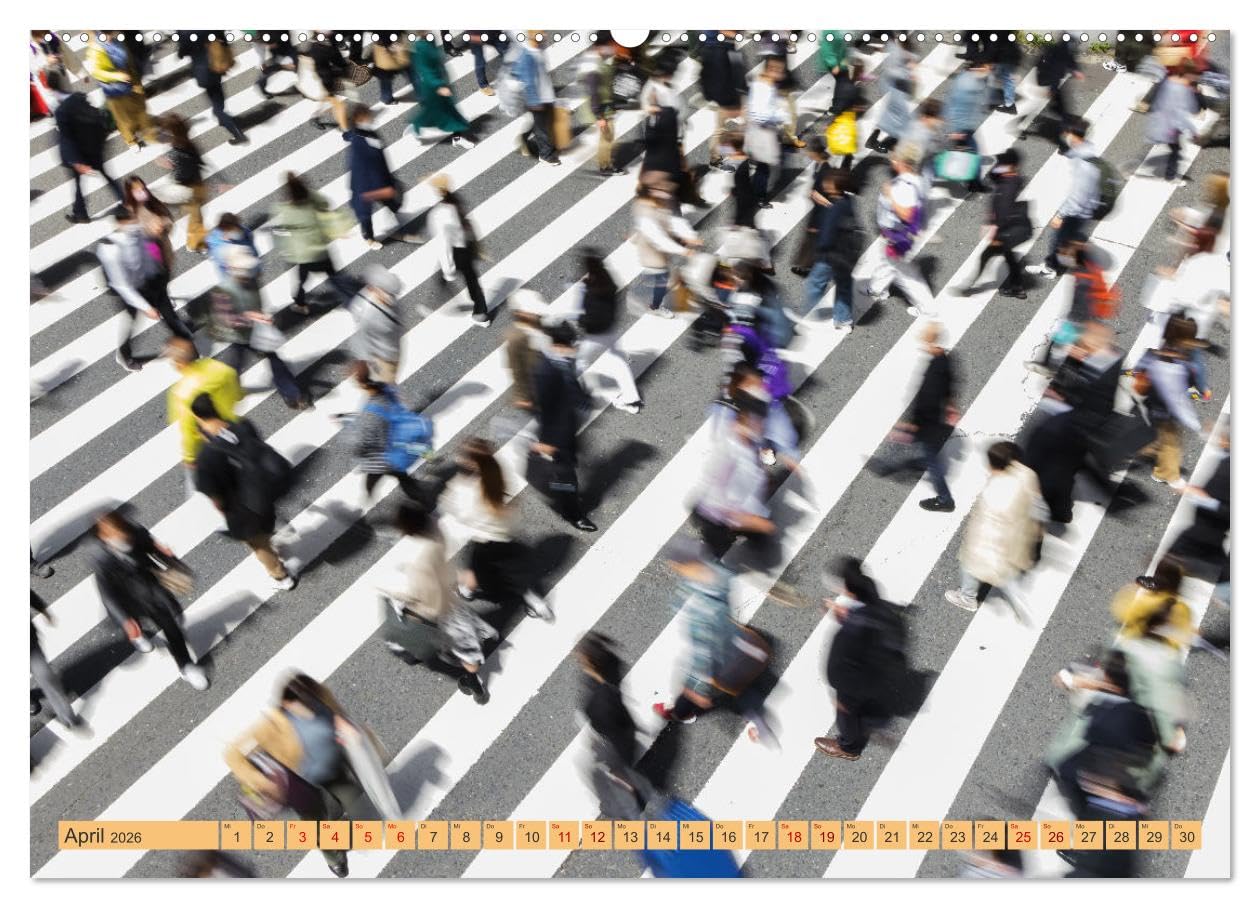 Impressionen aus Tokio, der Megastadt im Land der aufgehenden Sonne (hochwertiger Premium Wandkalender 2026 DIN A2 quer), Kunstdruck in Hochglanz: ... durch Japans Hauptstadt Tokio (CALVENDO Orte)
