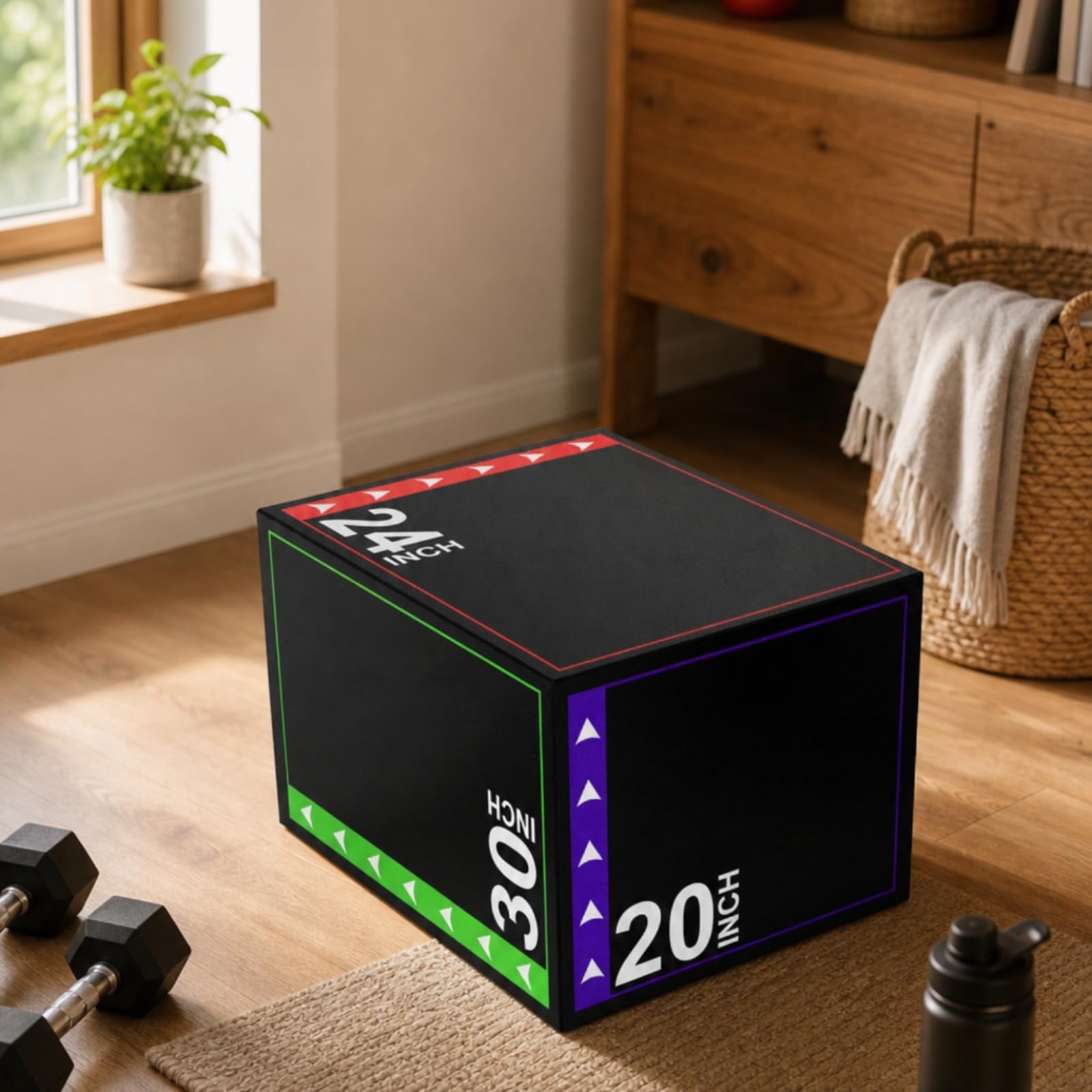 kowaku Pliometrico Box Antiscivolo Box Pliometrico Portatile Scatola per Appassionati di Fitness, Palestra in Casa