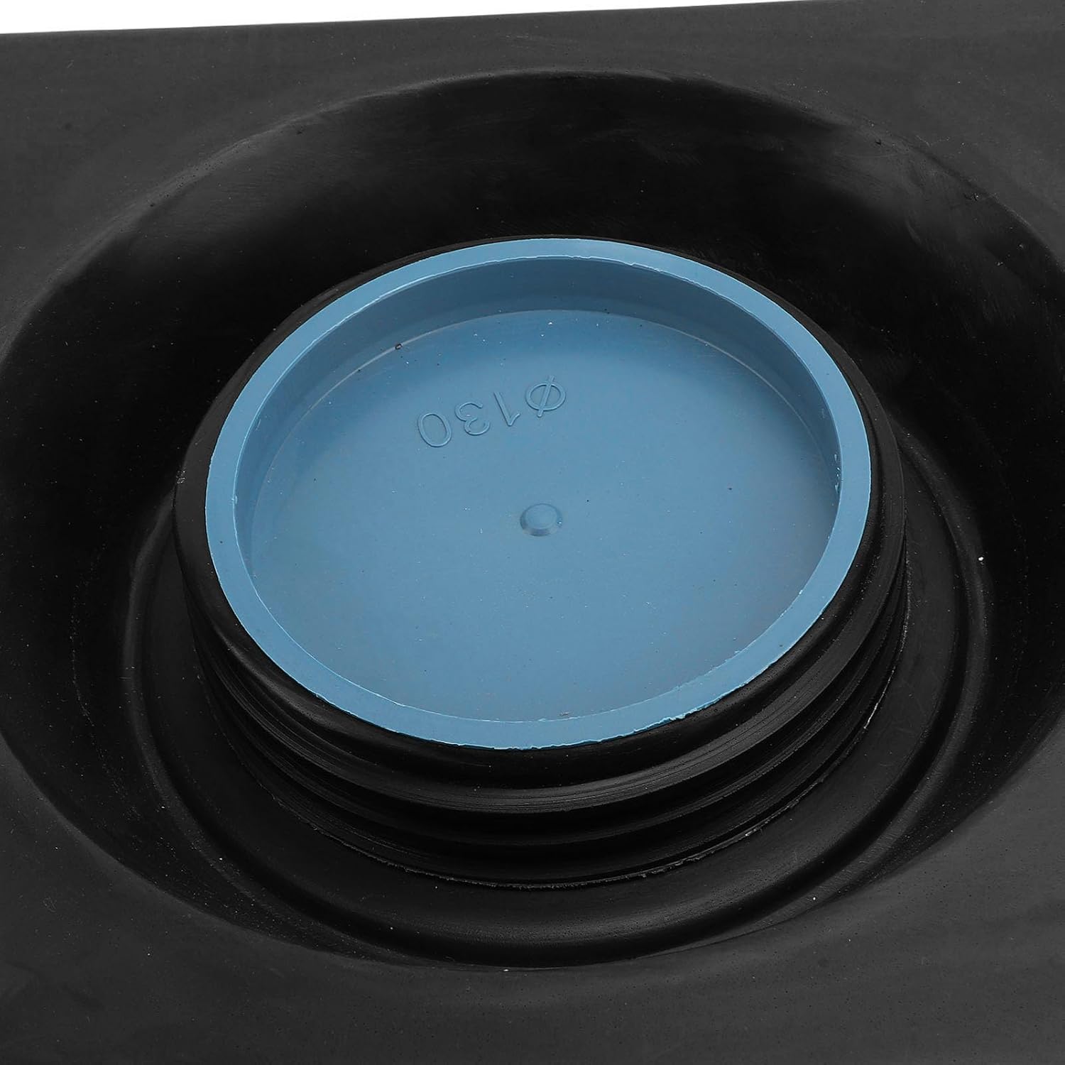 8 Gallon RV Water Storage Tank Food Grade PE Fresh Water Holding Tank for Trailer Boat Yacht Black