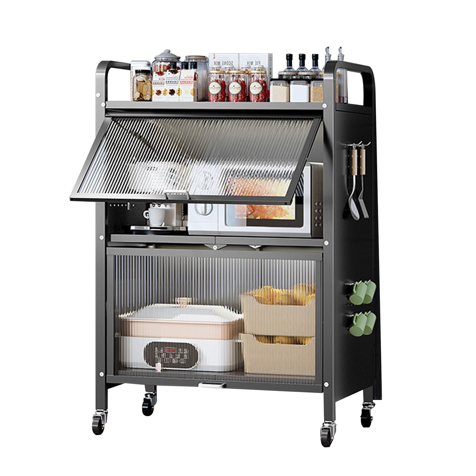 Organiseur de garde-manger 70 cm idéal pour optimiser les petits espaces