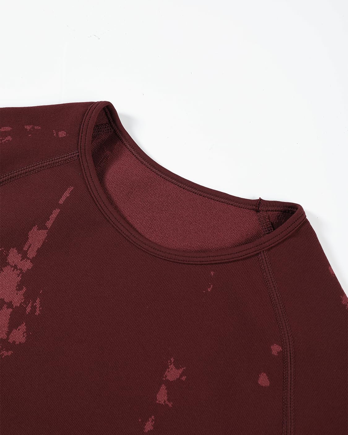 AUROLA Serpent Snake Seamless Workout T-Shirts for Women,Short Sleeve Crop Top Gym Yoga Athletic Shirts Tee - Image 6