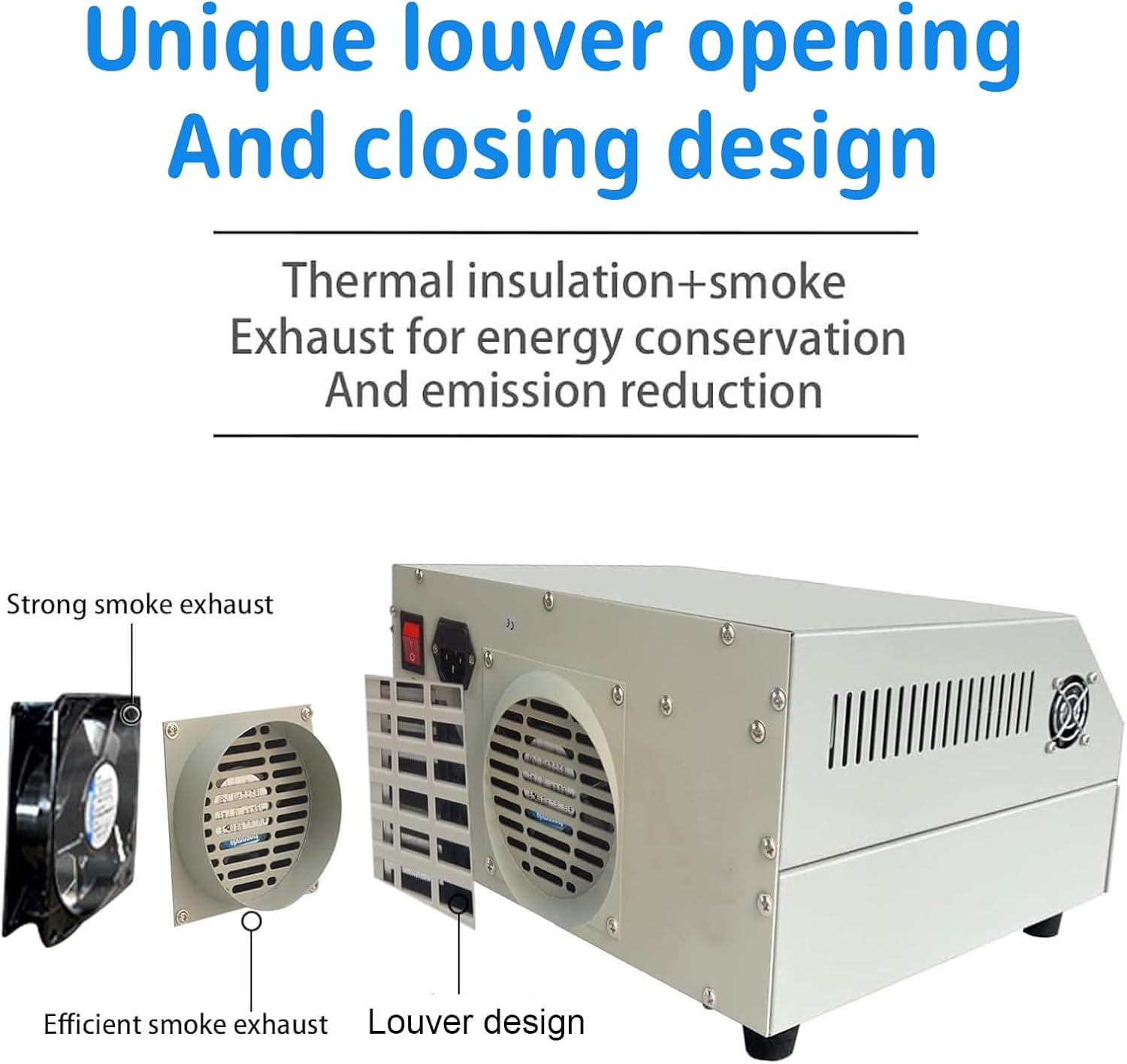 T962 Reflow Oven 110V, 800W Soldering Reflow Station, Infrared Preheat Soldering Station Temperature Range: 0 ° -280 ° C, Suitable for Electronic Digital and PCB Board Soldering