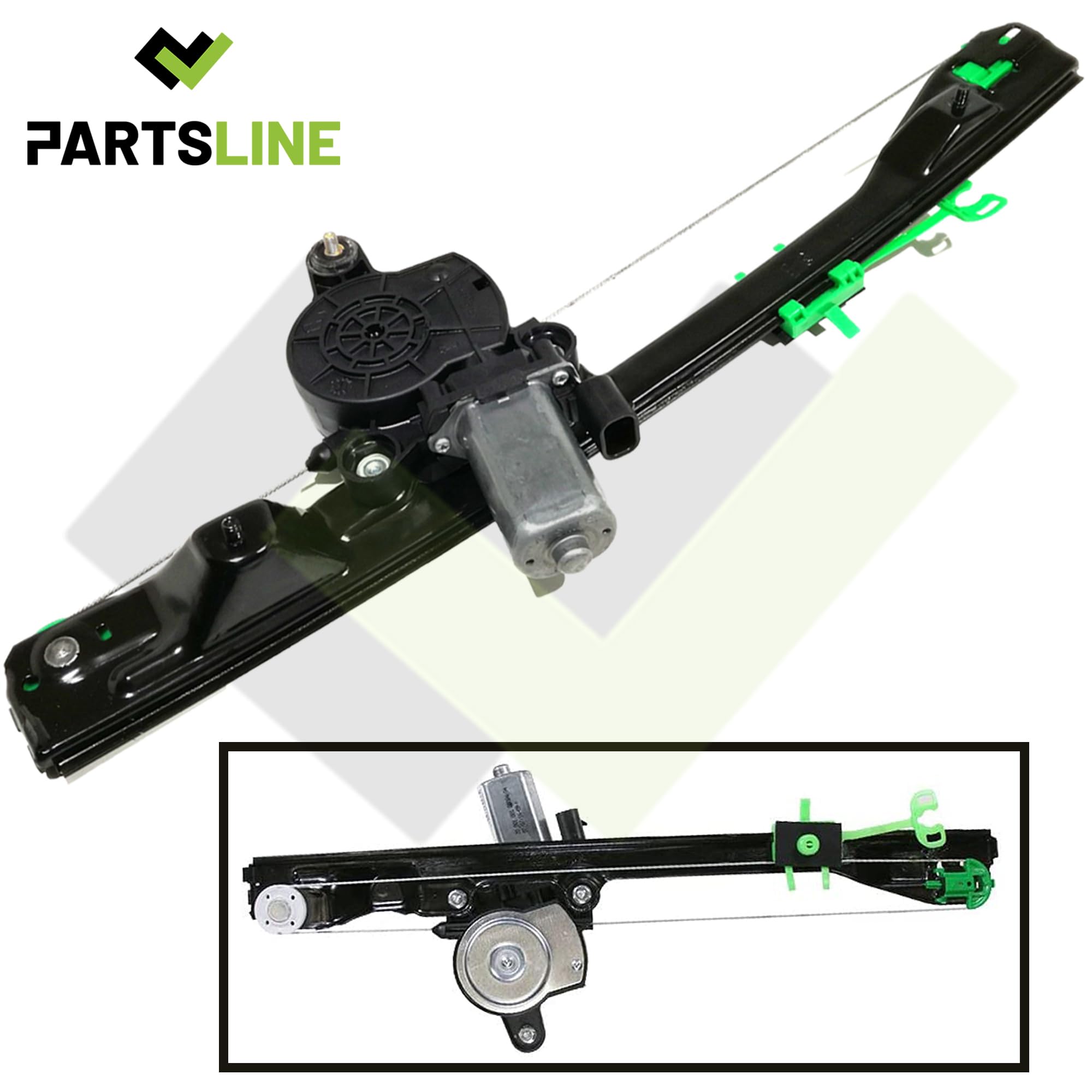 Partsline Lève-Vitre Électrique Avant Gauche compatible avec Punto 188