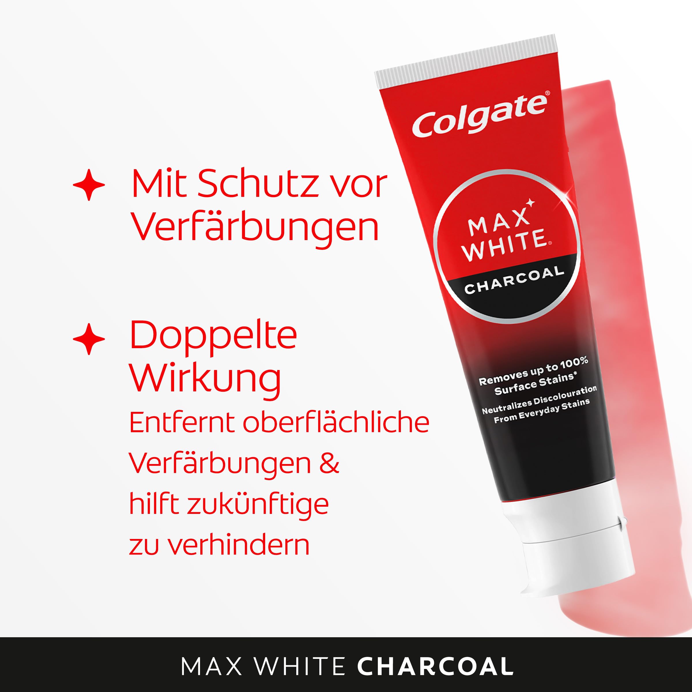 Colgate Max White Charcoal Toothpaste 75ml