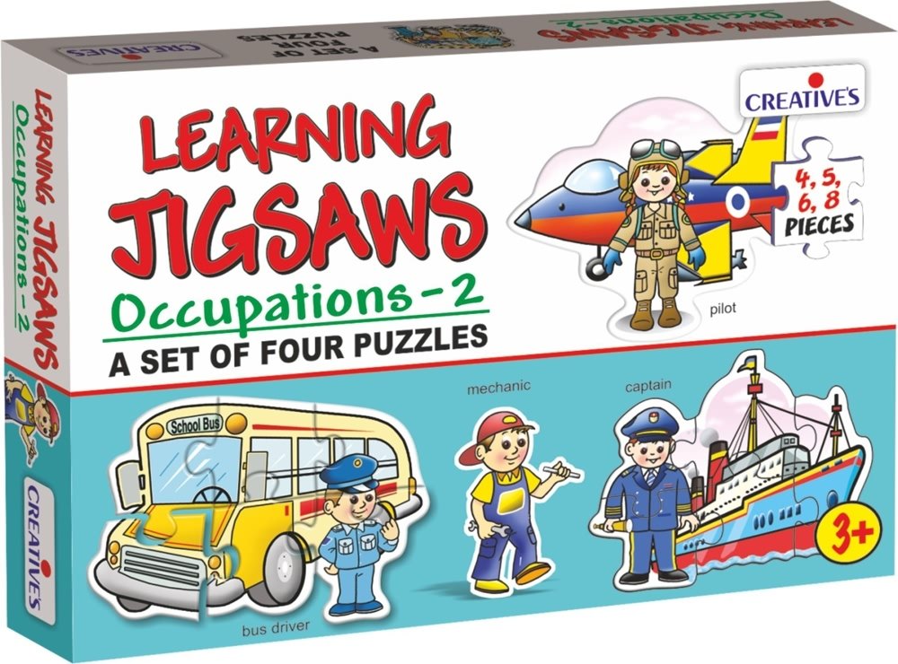 Creative Educational Learning Jigsaws-Occupations-2 Creative Puzzles