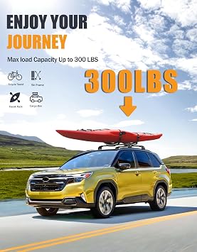 Roof Rack Cross Bars for 2025 2026 Subaru Forester Sport & Touring Hybrid